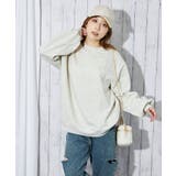 《バックプリント×バニーロゴ》レディース 裏起毛 スウェット トレーナー 秋冬 | GORGE  | 詳細画像12