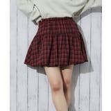 レッド | レディース ミニスカート 裏地インパン付き | GORGE