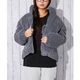 《太コーデュロイ×中綿》レディース ブルゾン 裾ドローコード付き 秋冬アウター | GORGE | 詳細画像5