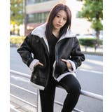 《フェイクムートン×フライト》レディース ジャケット スタンドネック | GORGE | 詳細画像2