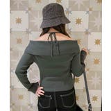 《デカ襟×ダブルジップ》大人可愛いリブトップス カーディガン | GORGE | 詳細画像6