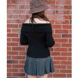 《デカ襟×ダブルジップ》大人可愛いリブトップス カーディガン | GORGE | 詳細画像10