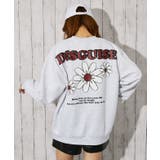 《バックロゴ×デイジープリント》レディース 裏起毛 スウェット | GORGE  | 詳細画像8 