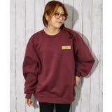 《バックロゴ×デイジープリント》レディース 裏起毛 スウェット | GORGE  | 詳細画像9 