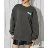 《バックロゴ×デイジープリント》レディース 裏起毛 スウェット | GORGE  | 詳細画像2 