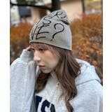 《英字ＬＯＶＥメッセージ×存在感デザイン》ニットビーニー帽／秋冬 | GORGE  | 詳細画像6 