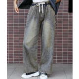 ブルー | レディース デニム イージーパンツ | GORGE 