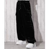 ブラック | レディース ワイドパンツ セットアップ対応 | GORGE