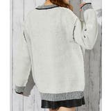 《ロゴサガラ×バイカラーデザイン》レディース ニットプルオーバー 秋冬 | GORGE  | 詳細画像12 