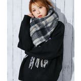 《ふんわり映えフリンジ》ユニセックス マフラー ロングボリューム 秋冬 防寒 | GORGE  | 詳細画像2 