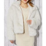 アイボリー | レディース フェイクファー ブルゾン | GORGE