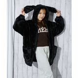 ブラック | レディース フェイクファー ブルゾン | GORGE