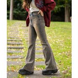 《美脚シルエット×ストレッチ》脚長見え◎ヴィンテージフレアデニムパンツ | GORGE  | 詳細画像2 