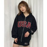 《裏毛素材×刺繍ロゴ》ミニスカート／秋冬春 セットアップ可 | GORGE  | 詳細画像4 