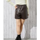 《フェイクレザー×美シルエット》レディース ショートパンツ ウエストゴム | GORGE  | 詳細画像8 