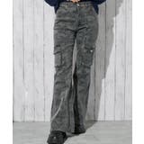 《カモフラ×カーゴ》レディース ストレッチフレアパンツ ミリタリー柄 秋冬春 | GORGE  | 詳細画像6 