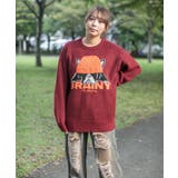 《立体ニット帽×ブルドッグ》レディース ジャカード ニットプルオーバー | GORGE | 詳細画像6