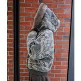 《ファーフード×裏地中綿キルト》冬映えショート丈アウター | GORGE | 詳細画像4