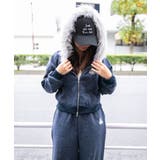 裏起毛 ジップパーカー バックシルエット可愛く | GORGE | 詳細画像2