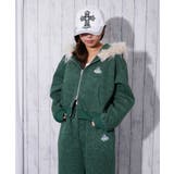 裏起毛 ジップパーカー バックシルエット可愛く | GORGE | 詳細画像9