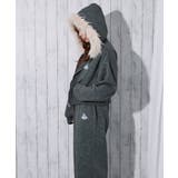 裏起毛 ジップパーカー バックシルエット可愛く | GORGE | 詳細画像15