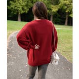 《ＢＩＧ ＤＯＧジャカード》レディース ニットプルオーバー 主役デザイン 秋冬 | GORGE  | 詳細画像9 