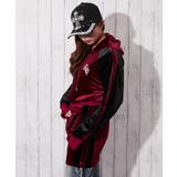 《ライン切替×スポカジ》レディース ベロア ミニワンピ フーディ 秋冬 | GORGE | 詳細画像4