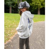 レディース 裏起毛 ジップパーカー | GORGE | 詳細画像8