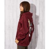 レディース 裏起毛 ジップパーカー | GORGE | 詳細画像11