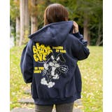 ネイビー | レディース 裏起毛 ジップパーカー | GORGE