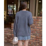 《ふわモコ質感×メガネわんこ柄》大人可愛い遊び心ニット シュナウザー | GORGE | 詳細画像3