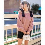 《ベロアリボン×ふわモコ柔らか》ワイドネックニットトップス 冬◎ | GORGE  | 詳細画像1 