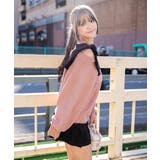 《ベロアリボン×ふわモコ柔らか》ワイドネックニットトップス 冬◎ | GORGE  | 詳細画像2 