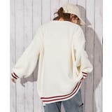 《ハートジャガード×英字ロゴ》ゆるだぼ可愛い◎オーバーサイズニットプルオーバー | GORGE  | 詳細画像14 