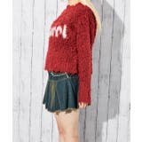 《ふわもこ映え》レディース 起毛 ロゴニット プルオーバー 秋冬 | GORGE  | 詳細画像12 