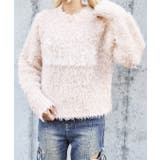 アイボリー | 《ふわもこ映え》レディース 起毛 ロゴニット プルオーバー 秋冬 | GORGE 