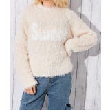 《ふわもこ映え》レディース 起毛 ロゴニット プルオーバー 秋冬 | GORGE  | 詳細画像7 