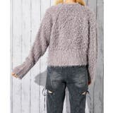 《ふわもこ映え》レディース 起毛 ロゴニット プルオーバー 秋冬 | GORGE  | 詳細画像4 