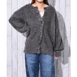 レディース クルーネック ニットカーディガン | GORGE | 詳細画像2