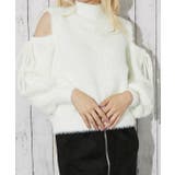 《肩あき×フェザーニット》レディース 長袖トップス ふわもこ フェミニン 秋冬 | GORGE  | 詳細画像9 