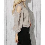 《肩あき×フェザーニット》レディース 長袖トップス ふわもこ フェミニン 秋冬 | GORGE  | 詳細画像19 