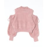 《肩あき×フェザーニット》レディース 長袖トップス ふわもこ フェミニン 秋冬 | GORGE  | 詳細画像21 