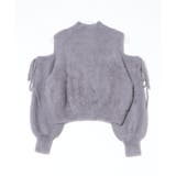 《肩あき×フェザーニット》レディース 長袖トップス ふわもこ フェミニン 秋冬 | GORGE  | 詳細画像24 
