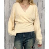 アイボリー | 《カシュクール×フェザータッチ》レディース ニットプルオーバー ショート丈 | GORGE 