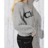 《ラメ×ふわもこ映え☆》レディース ロゴ フェザーニット セーター 冬コーデ | GORGE  | 詳細画像11 