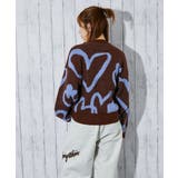 《ハートライン×起毛タッチ》レディース ニットプルオーバー ゆるシルエット | GORGE  | 詳細画像13 