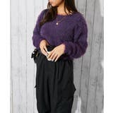 《フェザー×ショート丈》レディース ニットプルオーバー 長袖 | GORGE  | 詳細画像4 