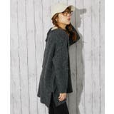 《バックリボン×ブークレ》レディース チュニックニット ふんわり長丈 秋冬 | GORGE  | 詳細画像11 