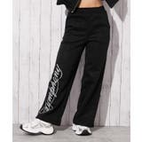 《筆記体ロゴ×裏起毛》セットアップ対応◎スウェットパンツ | GORGE  | 詳細画像1 