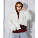 オフホワイト | レディース 中綿ブルゾン 軽量アウター | GORGE